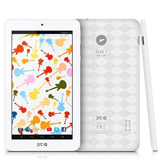 Tablet digital SPC 7" GLEE 7 blanca