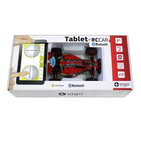Tablet para niños de Ingo + coche RC