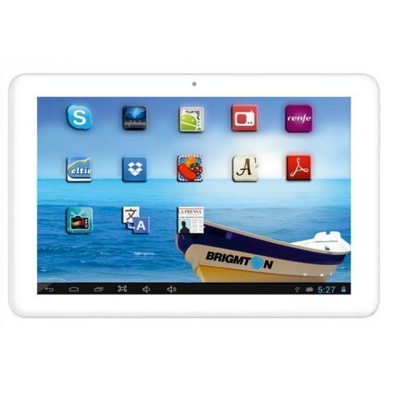 Tableta Digital Brigmton BTPC-1014QCHD BLANCA
