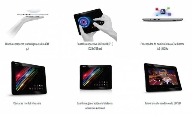Tableta Digital Energy Sistem i8 Media Tablet 394395