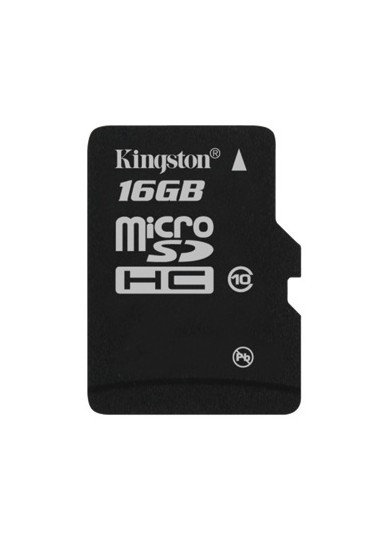 Tarjeta memoria Flash Kingston micro SDC10/16Gbsp