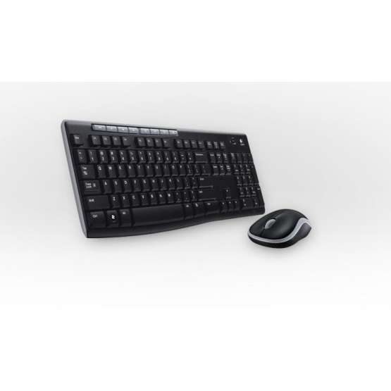Teclado y ratón Logitech Desktop MK270 Black