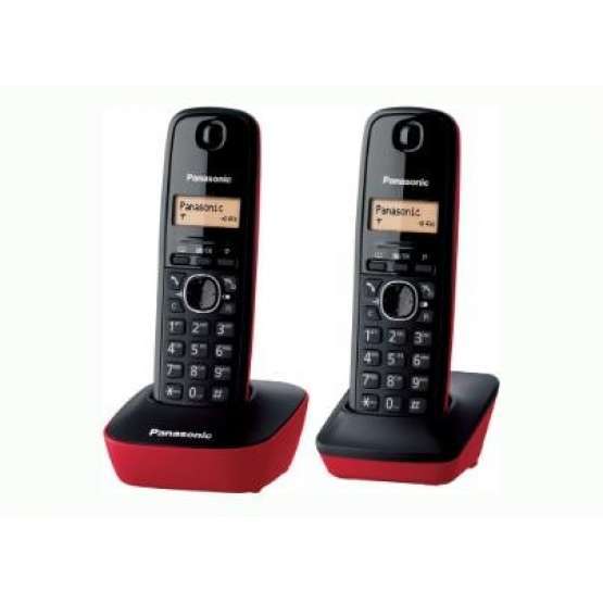 Telefono DUO Panasonic KXTG1612SPR