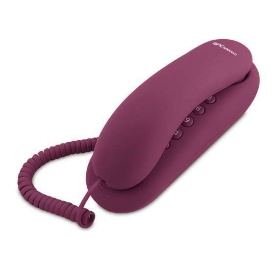 Telefono Fijo SPCtelecom 3016U granate