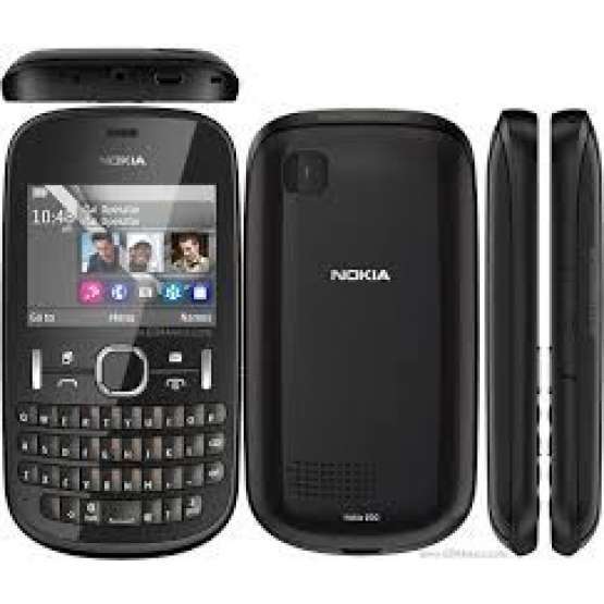 Terminal LIBRE Nokia 200 ASHA GRAPHITE Dual Sim