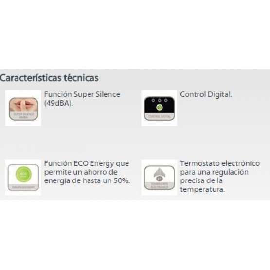 Termoventilador Rowenta Energy Miniceram