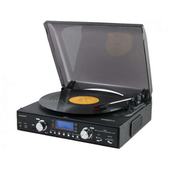Tocadiscos Sunstech PXR2BK