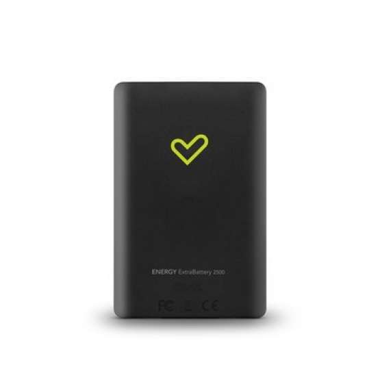 Batería Externa Power Bank Energy 2500 Negra