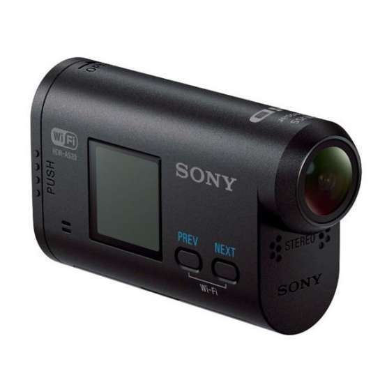 Videocamara Action Sony HDRAS20BCEN