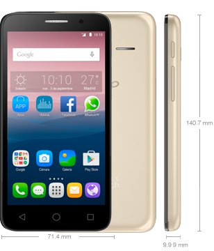 Vetro Touch Screen Per Alcatel One Touch Pop 3 Pixi 5 5015 5015A 5015d Nero - Foto 13