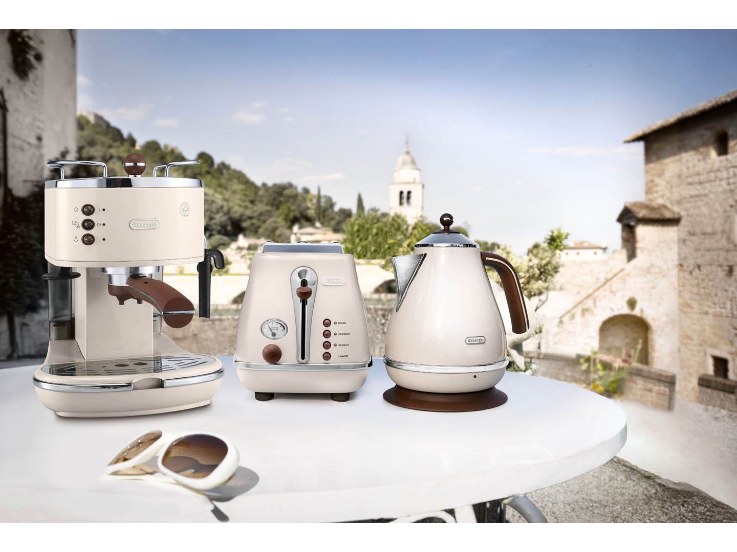 Cafetera ICONA VINTAGE ECOV 311.BG | cafetera icona vintage beige |  Electrodomesta