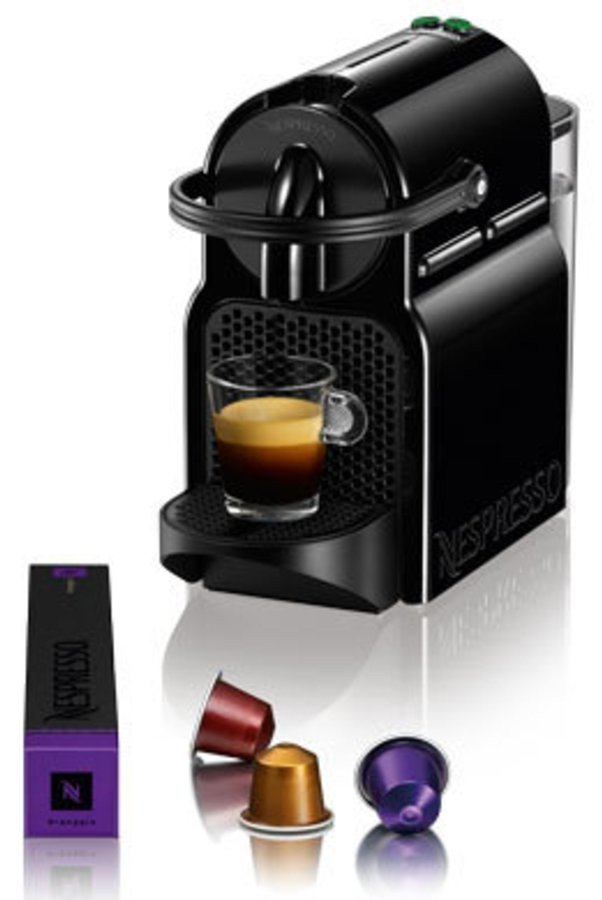 Cafetera Nespresso INISSIA Negra| Cafetera DelonghI inissia negra |  Electrodomesta