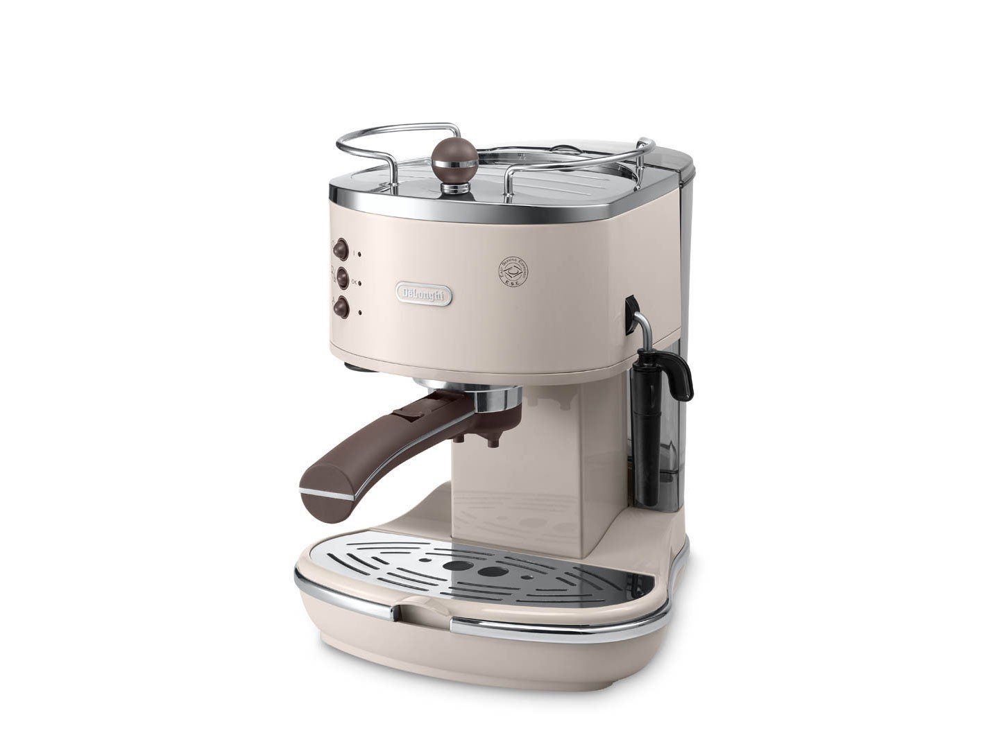Cafetera Espresso Icona Vintage Beige| CAFETERAS| COMPRAR CAFETERAS|ELECTRODOMESTA  | Electrodomesta