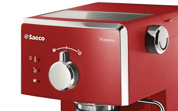 Saeco Poemia HD832312 -Cafetera expreso | Saeco Cafetera Espresso Hd832312  | Cafetera Philips Saeco Poemia HD832312 Roja | Electrodomesta
