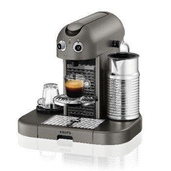 Cafetera Nespresso Gran Maestria Titanium Krups XN8105 | comprar on line |  Tienda cafetera krups gan maestria | Electrodomesta