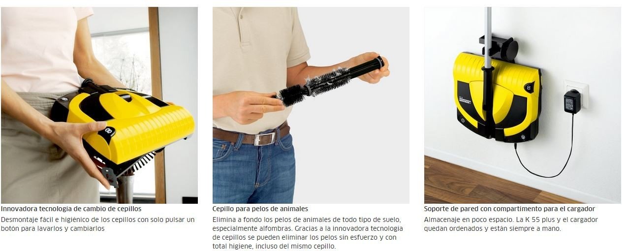 aspirador escoba Karcher K 55 Plus |karcher k 55 plus | Electrodomesta