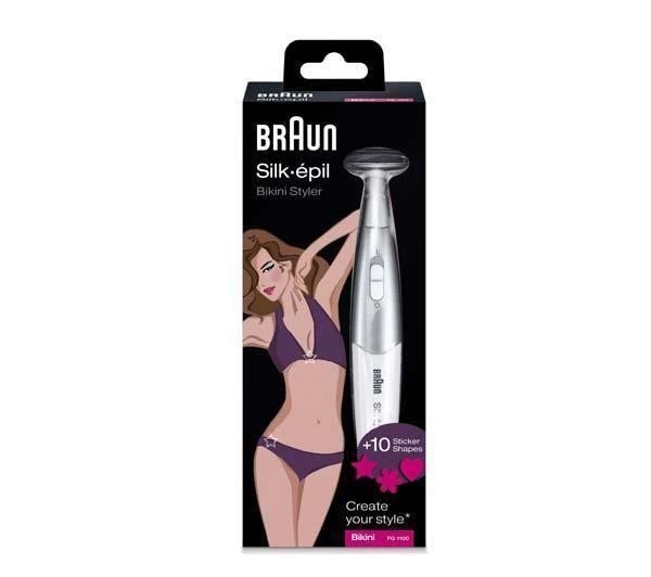 Perfiladora Braun Silk epil FG 1100Perfiladora Bikini Braun