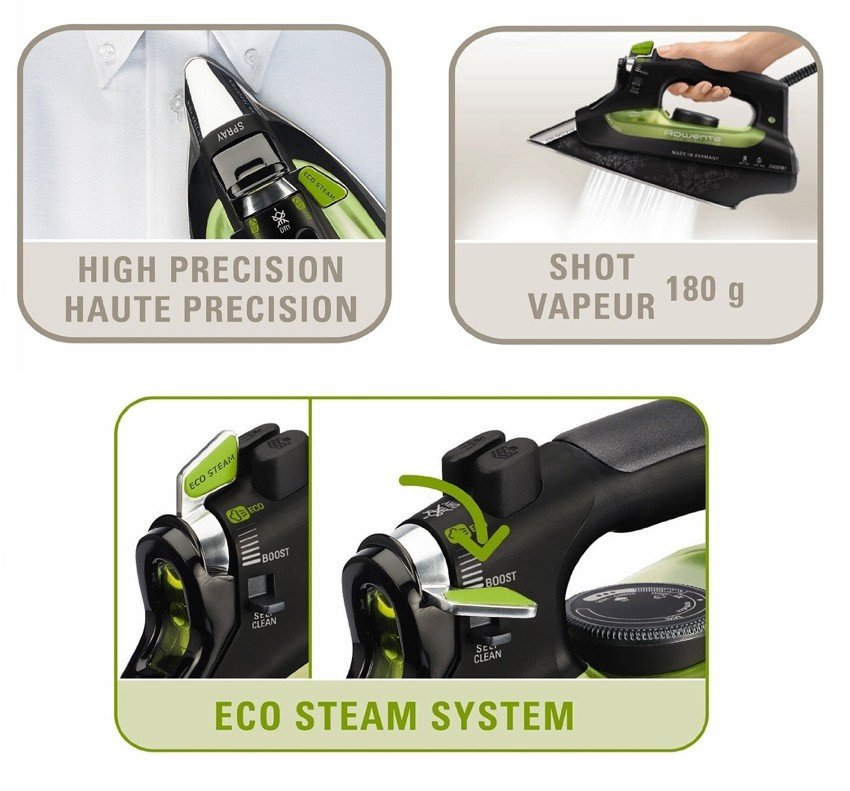 Plancha Rowenta Eco Intelligence DW6010| Plancha Vapor ROWENTA DW6010D1 ECO  INTELLIGENCE | Rowenta Eco Intelligence | Electrodomesta