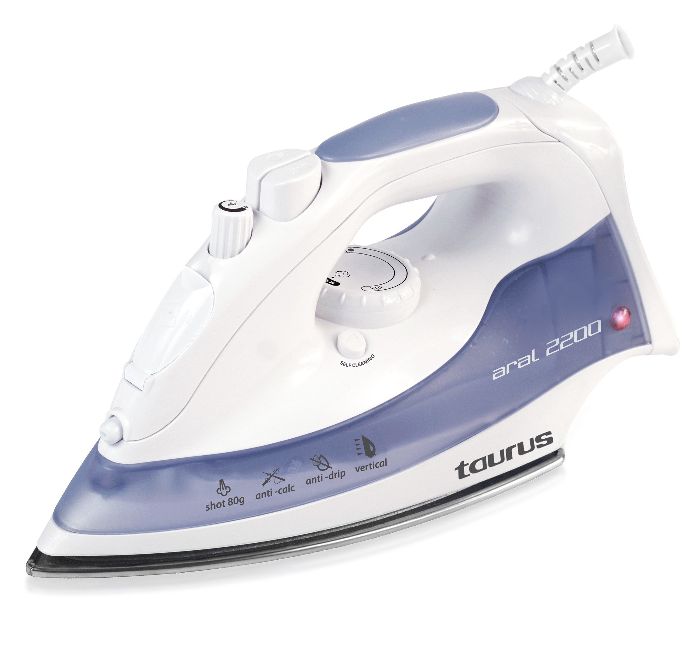 Plancha de vapor Taurus Aral 2200 | plancha de ropa Taurus a vapor