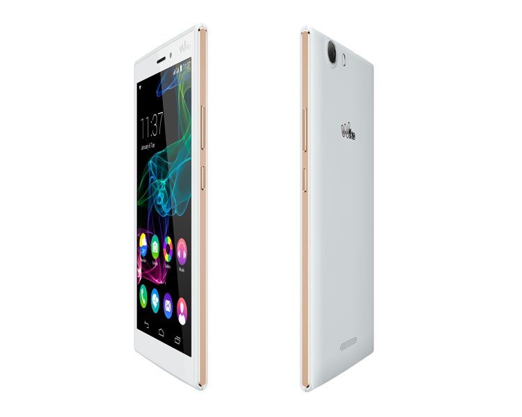 Téléphone Wiko Ridge 4G Blanc - HS, Pour Pièces Détachées - État Général Correct