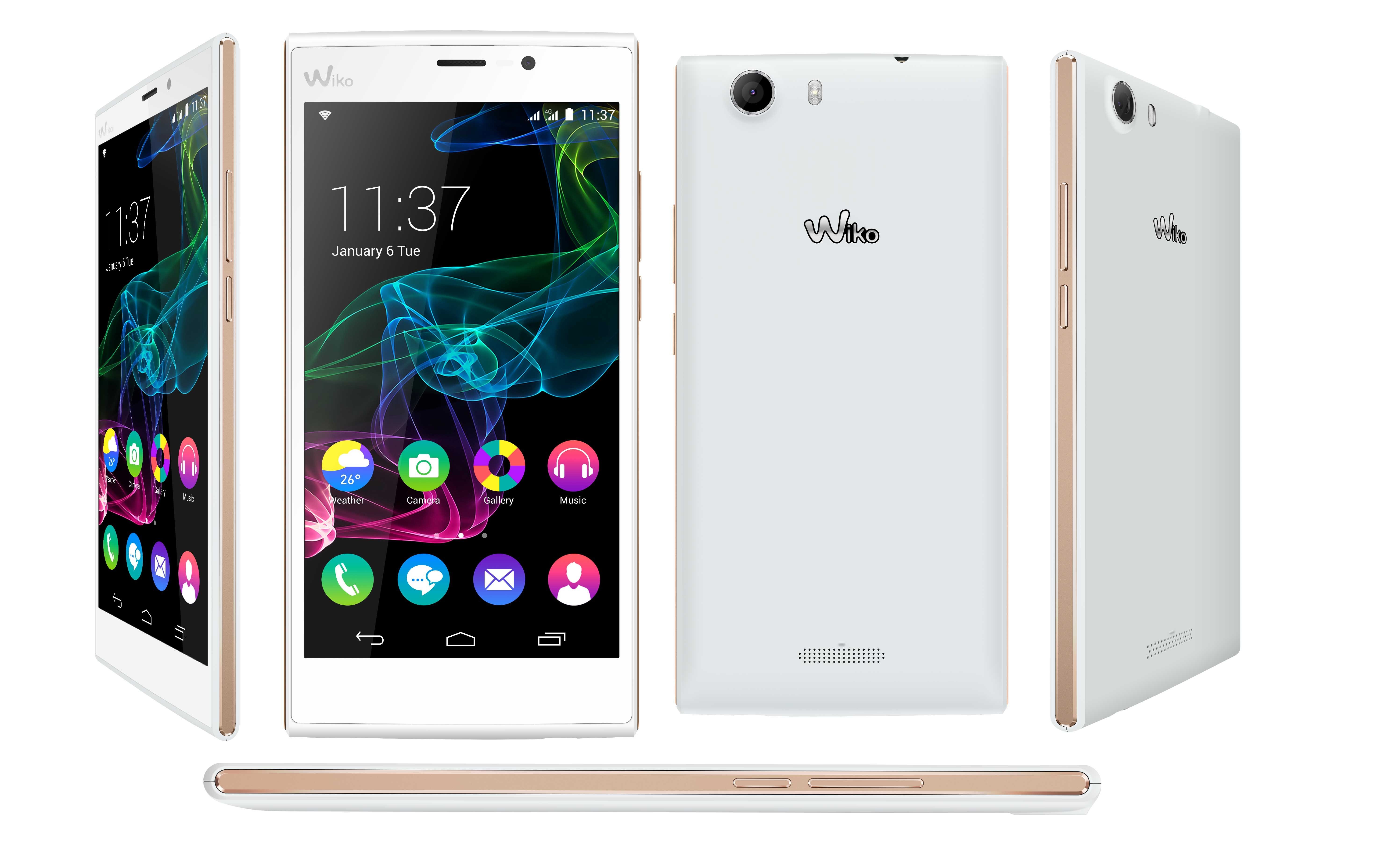 Dipos 6x Pellicola Protettiva Antiriflesso Per Wiko Ridge Fab 4G, Opaca Anti-impronte, Made In Germany - 2